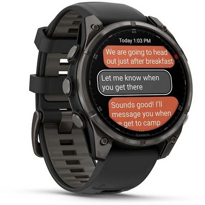 Garmin Fenix 8 Pro 47mm Amoled Sapphire Titanium Carbon Gray 010-03198-01 - фото 104280