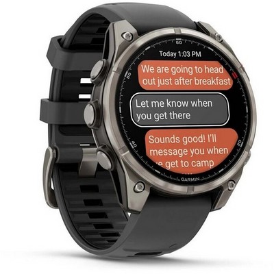 Garmin Fenix 8 Pro 47mm Amoled Sapphire Titanium Graphite 010-03198-11 - фото 104287