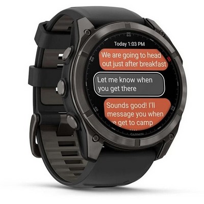 Garmin Fenix 8 Pro 51mm Amoled Sapphire Titanium Carbon Gray 010-03199-01 - фото 104269