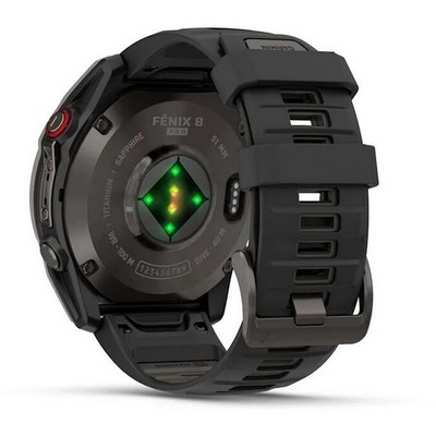 Garmin Fenix 8 Pro 51mm Amoled Sapphire Titanium Carbon Gray 010-03199-01 - фото 104294