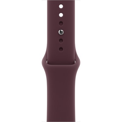 Apple Watch Series 12 42mm GPS + Cellular Radiant Gold Titanium Case with Burgundy Sport Band SM/ML - фото 105938