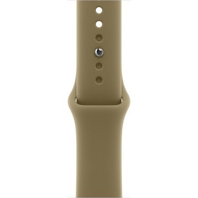 Apple Watch Series 12 42mm GPS Dark Bronze Aluminum Case with Olive Sport Band SM/ML - фото 105068