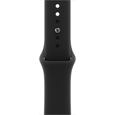 Apple Watch Series 12 42mm GPS Dark Bronze Aluminum Case with Black Sport Band SM/ML - фото 105092