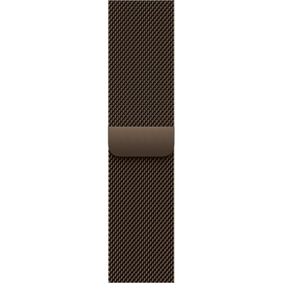 Apple Watch Series 12 42mm GPS Black Aluminum Case with Dark Bronze Milanese Loop SM/ML - фото 105942