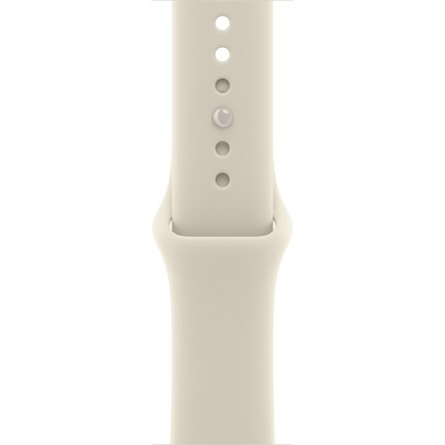 Apple Watch Series 12 42mm GPS + Cellular Pearl White Ceramic Case with Sand Sport Band SM/ML - фото 105185