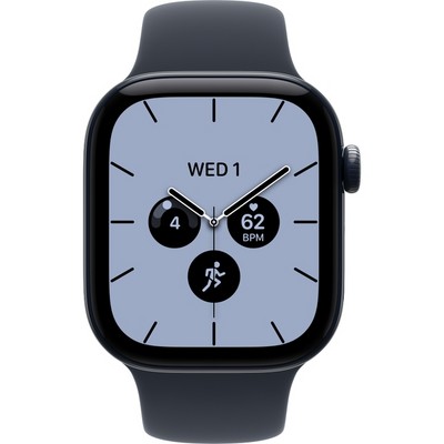 Apple Watch Series 12 42mm GPS + Cellular Night Blue Ceramic Case with Navy Blue Sport Band SM/ML - фото 105187