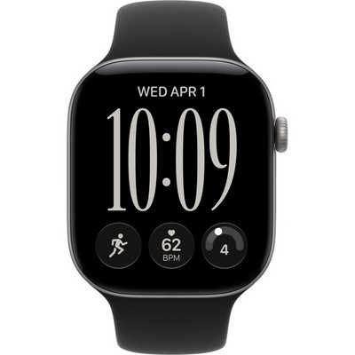 Apple Watch Series 12 46mm GPS Space Gray Aluminum Case with Space Gray Sport Band SM/ML - фото 105280