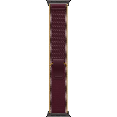 Apple Watch Ultra 4 49mm GPS + Cellular Black Titanium Case with Burgundy Trail Loop SM/ML - фото 105364