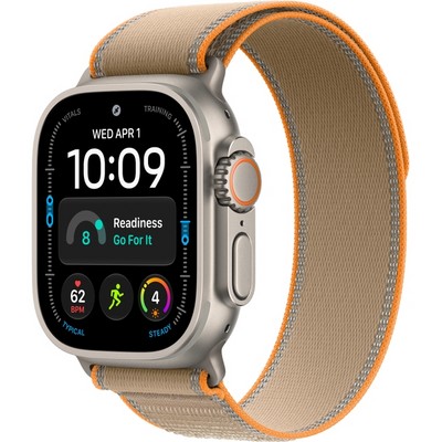 Apple Watch Ultra 4 49mm GPS + Cellular Natural Titanium Case with Sand Trail Loop SM/ML - фото 105355