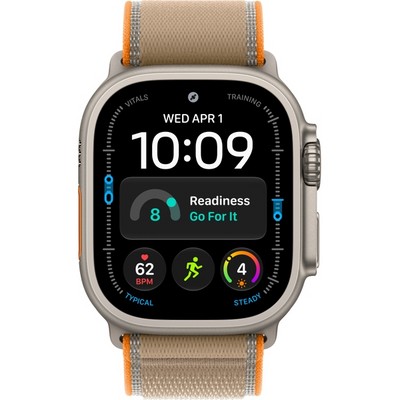 Apple Watch Ultra 4 49mm GPS + Cellular Natural Titanium Case with Sand Trail Loop SM/ML - фото 105356
