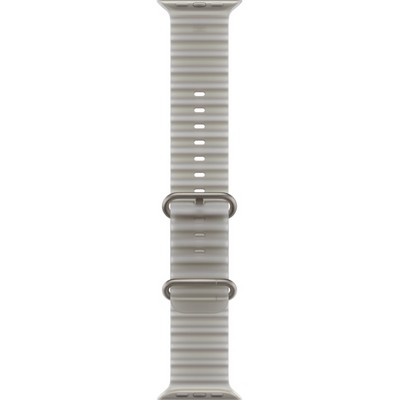 Apple Watch Ultra 4 49mm GPS + Cellular Natural Titanium Case with Translucent Gray Ocean Band - фото 105374