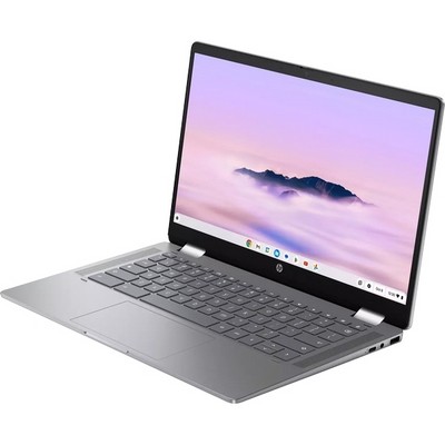 HP Chromebook x360 14b-cd0010nr (Intel i3, 8 ГБ, 128 ГБ UFS, FHD сенсорный, ChromeOS) Серебристый - фото 105526