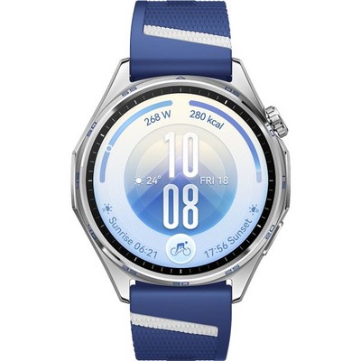 Huawei Watch GT 7 46mm Blue EasyCross Fluoroelastomer Strap - фото 105848