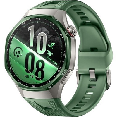 Huawei Watch GT 7 Pro 46mm Green EasyCross Fluoroelastomer Strap - фото 105871