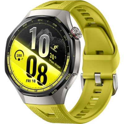 Huawei Watch GT 7 Pro 46mm Yellow EasyCross Fluoroelastomer Strap - фото 105877