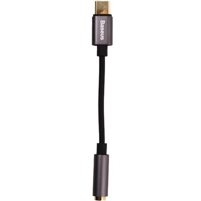 Аудио-переходник Baseus L54 Type-C Male to 3.5 mm Female Adapter (CATL54-OG) Графитовый - фото 34039