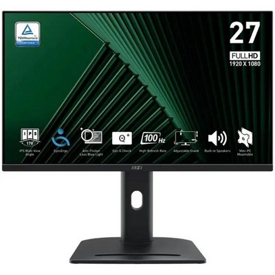 MSI PRO MP275PG 27" Black 1ms HDMI, DisplayPort, VGA - фото 107081