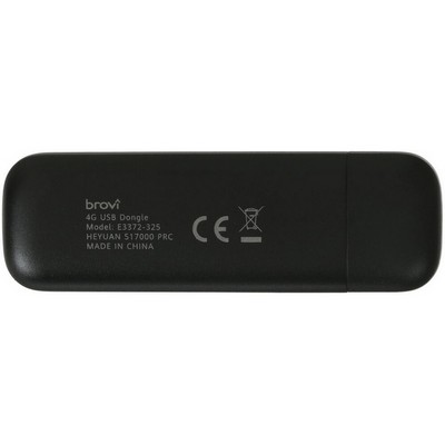 Модем 3G, 4G Huawei Brovi E3372-325 LTE USB черный - фото 107100