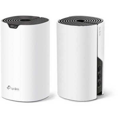 Беспроводной маршрутизатор TP-Link Mesh Deco S7 802.11ac, 1900(300+1300) Мбит/с, 2.4ГГц и 5ГГц, 3xGbLAN (2-pack) - фото 107158