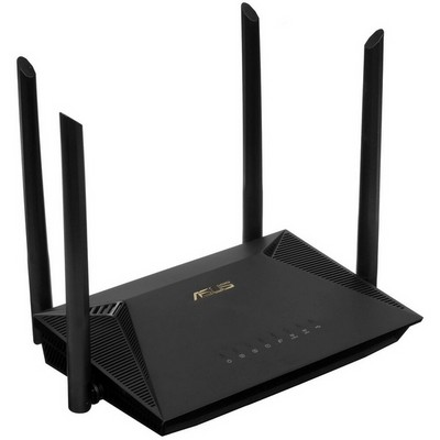 Беспроводной маршрутизатор ASUS RT-AX1800U, 802.11ax, 1775Мбит/с, 2,4 ГГц и 5ГГц, 3хLAN, 1хWAN, USB Type-A - фото 107224