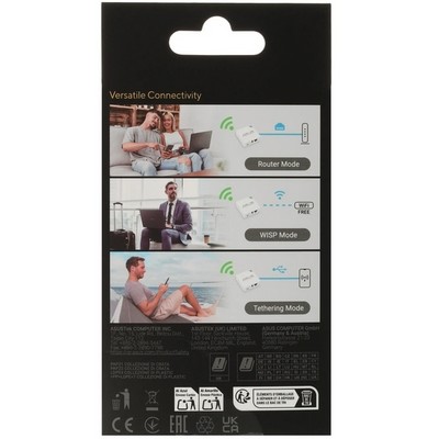 Беспроводной маршрутизатор ASUS RT-AX50 GO 802.11 /n/ax 2,4 ГГц и 5ГГц - фото 107233