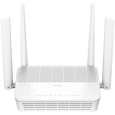 Беспроводной маршрутизатор Cudy WR3000P, Wi-Fi 802.11ax 2974Мбит/с, 2.4+5ГГц, 4xLAN, 1xWAN, USB Type-A - фото 107314