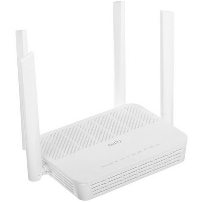 Беспроводной маршрутизатор Cudy WR3000S, Wi-Fi 802.11ax 2976Мбит/с, 2.4+5ГГц, 4xLAN, 1xWAN - фото 107317