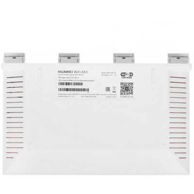 Беспроводной маршрутизатор Huawei AX3 WS7100 V4 Wi-Fi 802.11ac, 802.11n, 802.11g, 802.11ax 2.4+5 ГГц 2976 Гбит/с белый - фото 107336