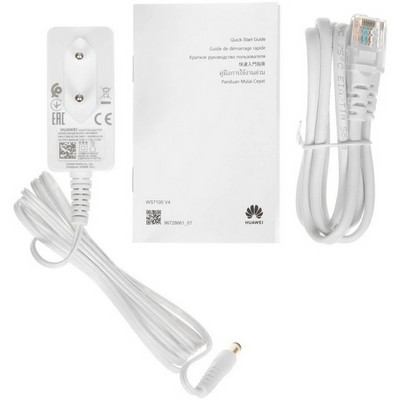 Беспроводной маршрутизатор Huawei AX3 WS7100 V4 Wi-Fi 802.11ac, 802.11n, 802.11g, 802.11ax 2.4+5 ГГц 2976 Гбит/с белый - фото 107337