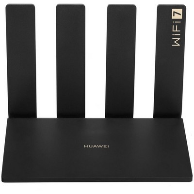 Беспроводной маршрутизатор Huawei YGJN- BE33-20 BE3 Pro Wi-Fi 802.11be 2.4+5 ГГц 3570 Мбит/с черный - фото 107372