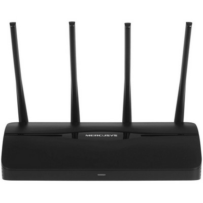 Беспроводной маршрутизатор Mercusys MR27BE, Wi-Fi 7 802.11be 3568Мбит/с, 2.4+5ГГц, 3xGLAN, 1xGWAN чёрный - фото 107398