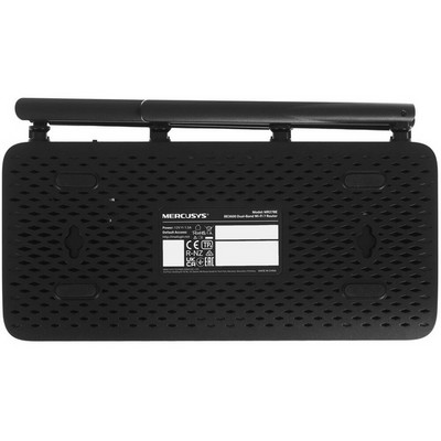 Беспроводной маршрутизатор Mercusys MR27BE, Wi-Fi 7 802.11be 3568Мбит/с, 2.4+5ГГц, 3xGLAN, 1xGWAN чёрный - фото 107401