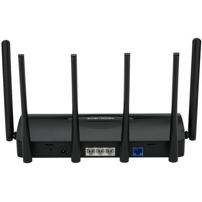Беспроводной маршрутизатор Mercusys MR47BE, Wi-Fi 7 802.11be 9214Мбит/с, 2.4ГГц, 5ГГц, 6ГГц, 3xGLAN, 1xGWAN чёрный - фото 107411