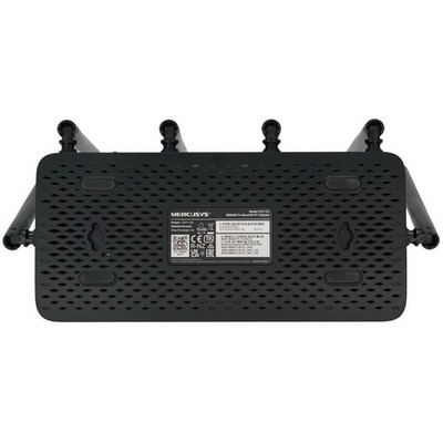 Беспроводной маршрутизатор Mercusys MR47BE, Wi-Fi 7 802.11be 9214Мбит/с, 2.4ГГц, 5ГГц, 6ГГц, 3xGLAN, 1xGWAN чёрный - фото 107412