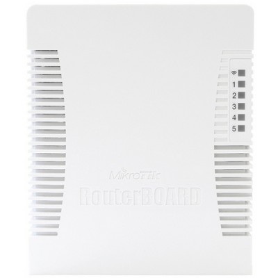 Беспроводной маршрутизатор MikroTik RB951Ui-2HnD 802.11n 300Mbps 5xLAN - фото 107450