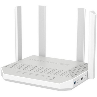 Беспроводной маршрутизатор Netcraze Giga (NC-1012), Wi-Fi 802.11ax 2,4+5 ГГц, 1х2.5 Гбит/с - фото 107525