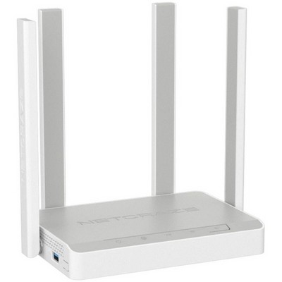 Беспроводной маршрутизатор Netcraze Viva (NC-1913), Wi-Fi 802.11n 2,4+5 ГГц, 4x1 Гбит/с, 1хUSB 2.0 - фото 107597