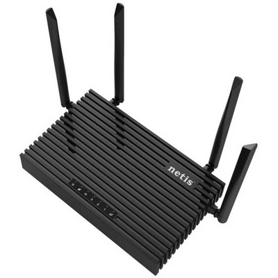 Беспроводной маршрутизатор Netis NX32U, 802.11ax, 2976Мбит/с, 2.4ГГц и 5ГГц, 3xLAN, 1xWAN, USB NETIS - фото 107658