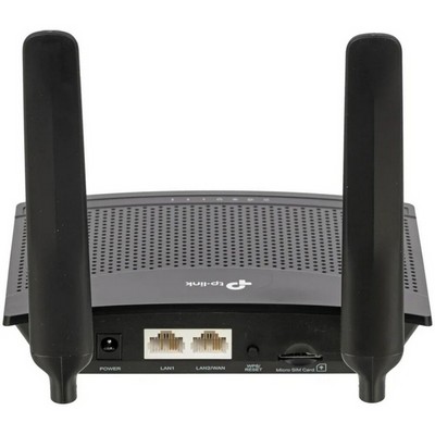 Беспроводной маршрутизатор TP-LINK TL-MR100, 802.11n, 300Мбит/с, 2.4ГГц, 1xWAN, 1xSIM - фото 107748