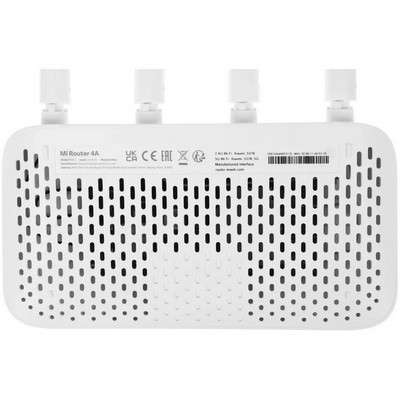 Беспроводной маршрутизатор Xiaomi Mi WiFi Router 4A RU 802.11ac 1167Мбит/с 2,4ГГц и 5ГГц 2xLAN DVB4429GL - фото 107776