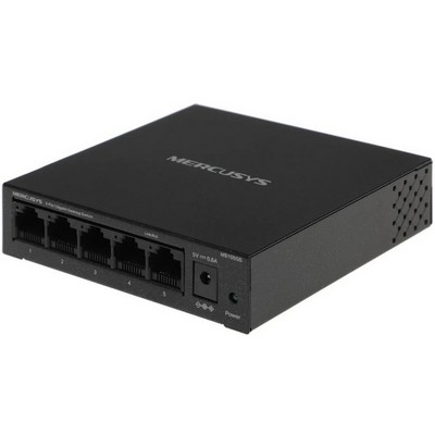 Коммутатор Mercusys MS105GS 5 ports 10/100/1000Mbps неуправляемый - фото 107914