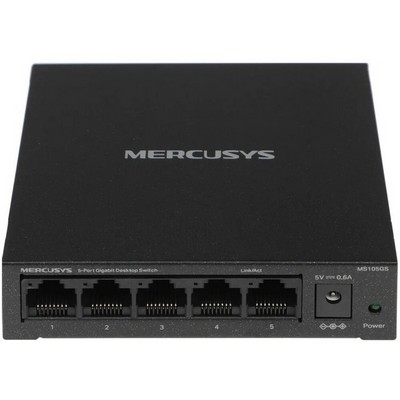 Коммутатор Mercusys MS105GS 5 ports 10/100/1000Mbps неуправляемый - фото 107915