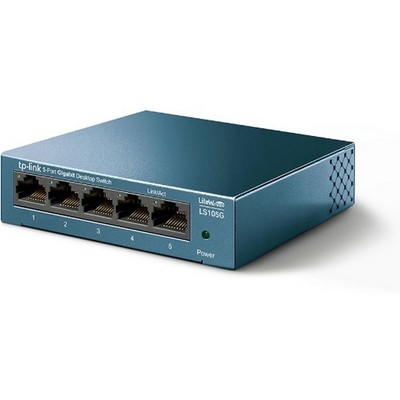 Коммутатор TP-Link LS105G 5 ports 10/100/1000Mbps - фото 107973