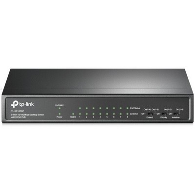 Коммутатор TP-Link TL-SF1009P 9 ports 10/100Mbps - фото 107986