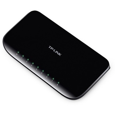 Коммутатор TP-Link TL-SG1008D 8 ports 10/100/1000Mbps - фото 108010