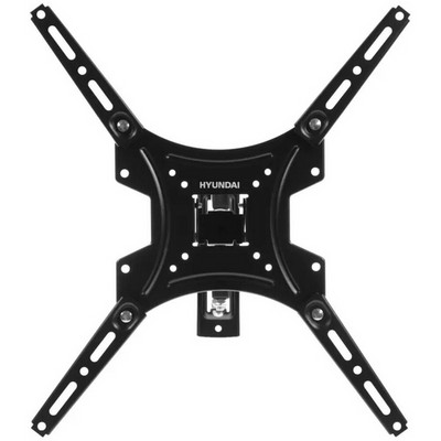 Кронштейн Hyundai GL-N3 до 25кг Vesa до 400x400 black - фото 108775