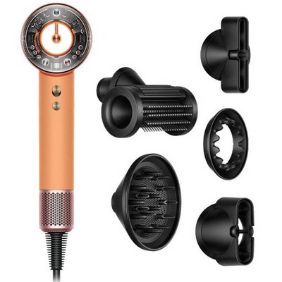 Фен Dyson Supersonic Nural Straight+Wavy HD16 Apricot Topaz без кейса - фото 108839