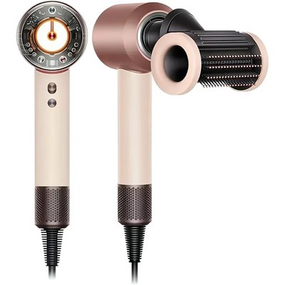 Фен Dyson Supersonic Nural Straight+Wavy HD16 Ceramic Pink Rose Gold без кейса - фото 108853