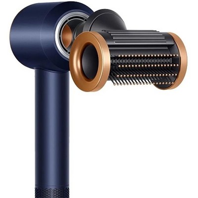 Фен Dyson Supersonic Nural Straight+Wavy HD16 Prussian Blue Rich Copper с кейсом - фото 108870