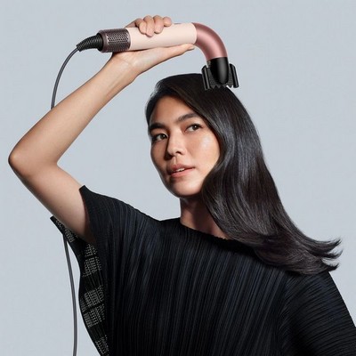 Фен Dyson Supersonic R Straight+Wavy HD17 Kanzan Pink с кейсом - фото 108884